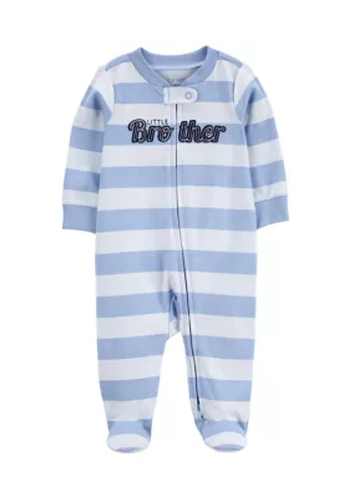 Baby Boys Printed One-Piece Pajama