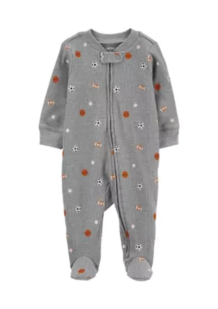 Baby Boys Sports One-Piece Pajama