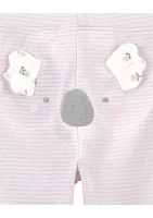 Baby Girls Koala Bear 3-Piece Set