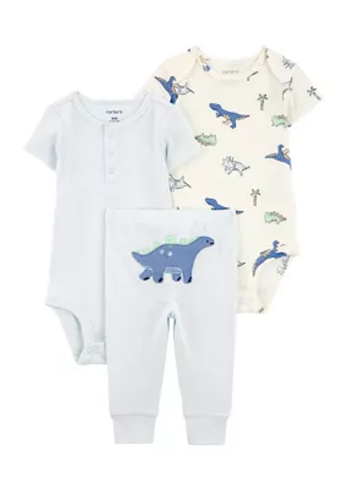 Baby Boys Dino 3-Piece Set