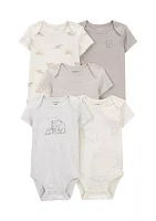 Baby Boys 5-Pack of Bodysuits
