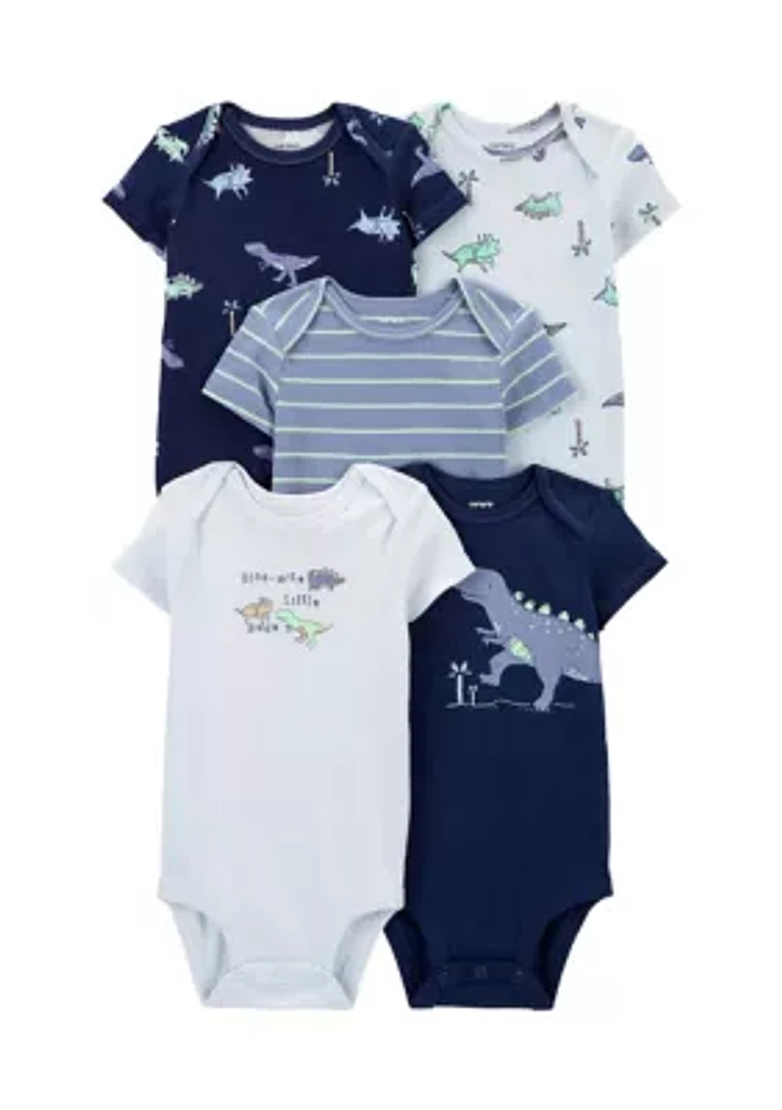 Baby Boys 5-Pack of Bodysuits