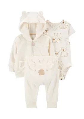 Baby Girls Terry Set