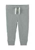 Baby Boys Ribbed Pajama Set