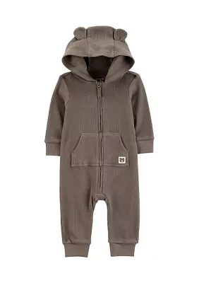 Baby Boys Thermal Fleece Jumpsuit