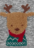 Baby Boys Reindeer Sweater and Corduroy Pants Set