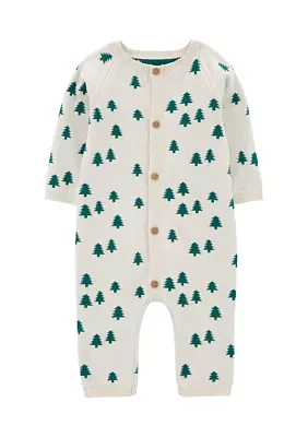 Baby Girls Printed Jumpsuit