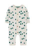 Baby Girls Printed Jumpsuit