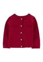 Baby Girls Sweater Knit Cardigan