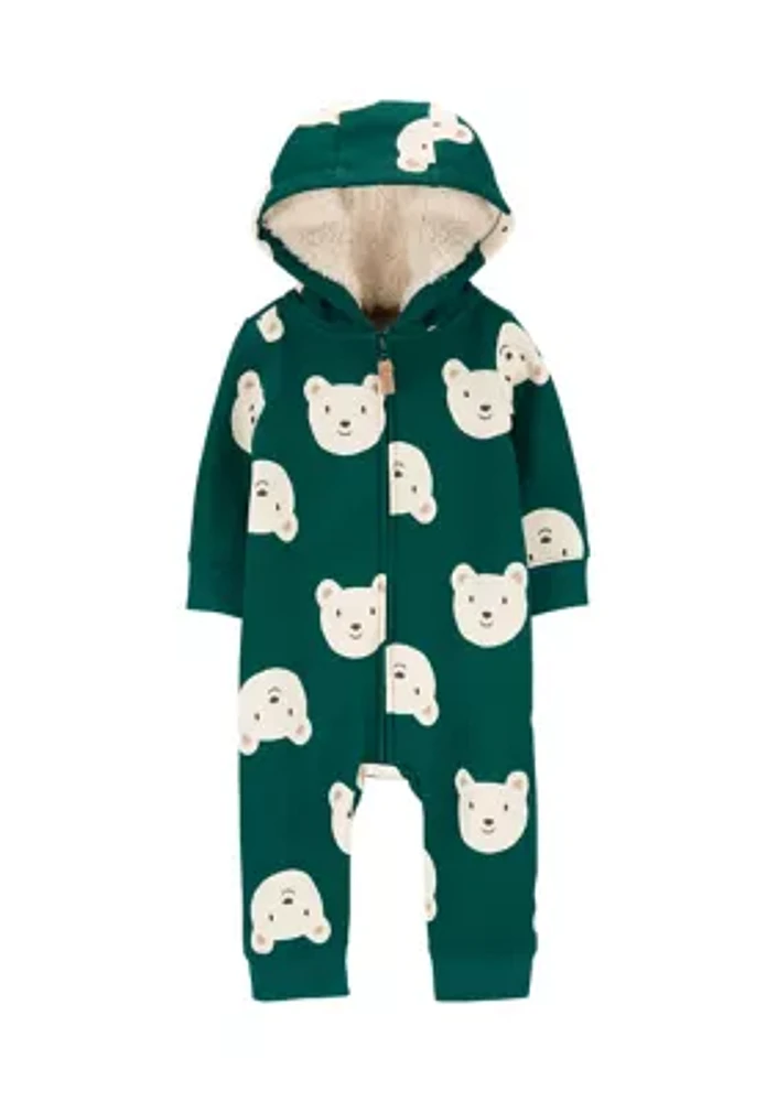 Baby Boys Bears One Piece Jumpsuit