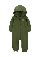 Baby Boys Quilted Jumpsuit