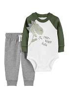 Baby Boys Bodysuit and Joggers Set