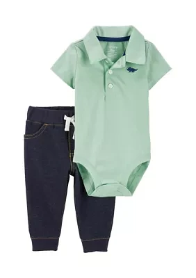 Baby Boys Bodysuit and Pants Set