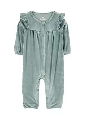 Baby Girls Ruffle Jumpsuit