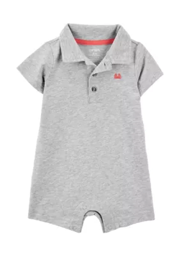 Baby Boys Polo Romper