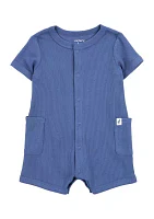 Baby Boys Thermal Romper