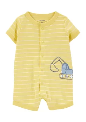 Baby Boys Thermal Cotton Romper