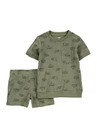 Baby Boys Printed 2 Piece Set