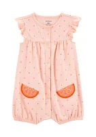 Baby Girls Polka Dot Romper