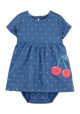 Baby Girls Cherry Sunsuit