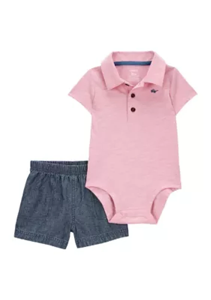 Baby Boys Bodysuit and Pants Set