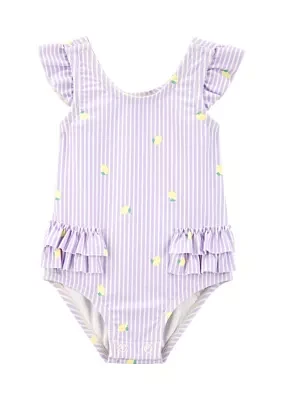 Baby Girls Ruffled One Piece