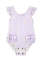 Baby Girls Ruffled One Piece