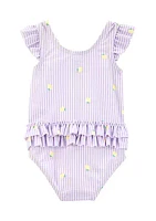 Baby Girls Ruffled One Piece