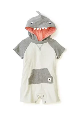 Baby Boys Shark Romper