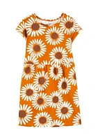 Toddler Girls Printed Dress