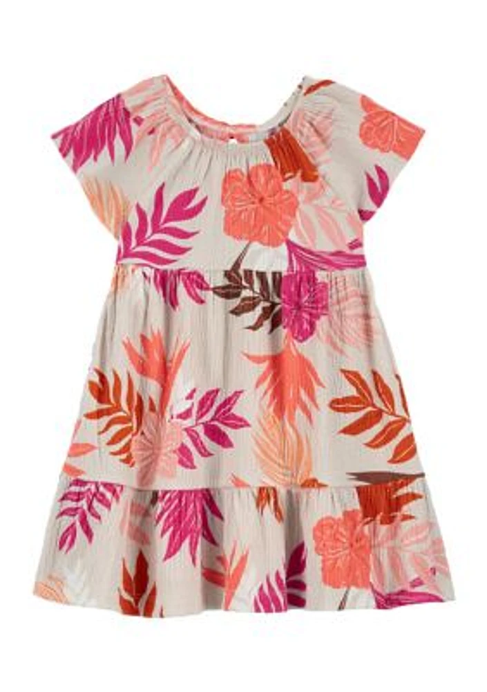 Toddler Girls Printed Dress