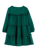 Toddler Girls Woven Crepe Dress