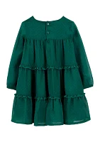 Toddler Girls Woven Crepe Dress