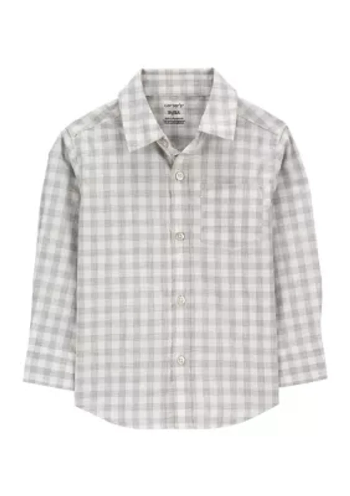 Toddler Boys Button Down Shirt