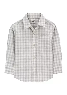 Toddler Boys Button Down Shirt