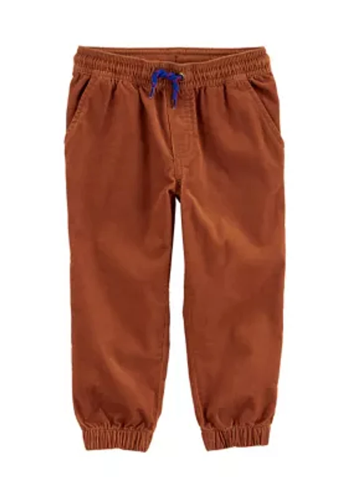 Toddler Boys Corduroy Joggers