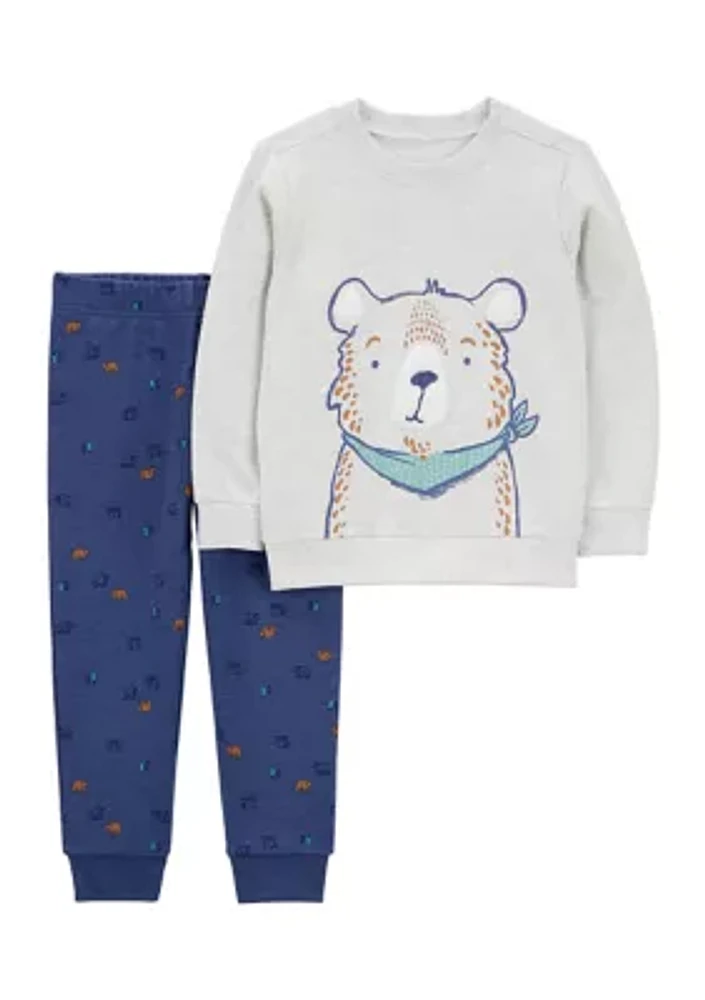 Toddler Boys Graphic T-Shirt and Joggers Set