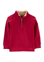 Toddler Boys Sherpa Pullover