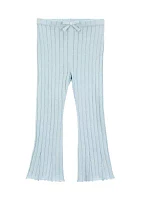 Toddler Girls Knit Flare Sweater Pants