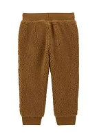 Toddler Boys Sherpa Pull On Pants