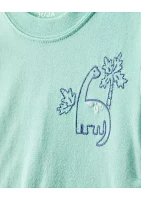 Toddler Boys T-Shirt and Printed Shorts Set