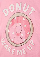 Girls 4-6x Donut  Pajama Set