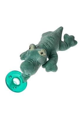 Alligator WubbaNub Pacifier Toy