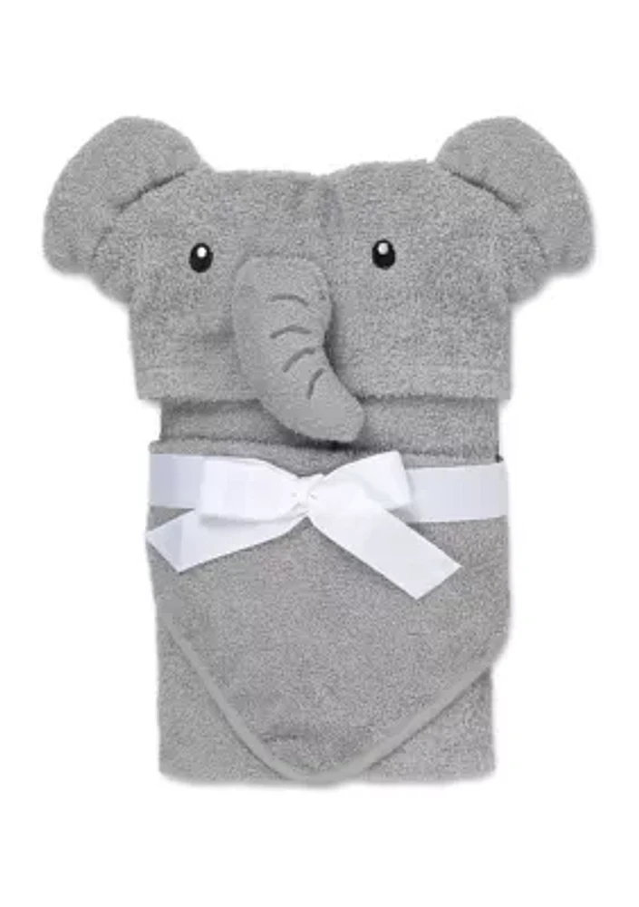 Elephant Hooded Bath Towel Set