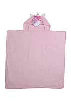 Baby Girls Unicorn Hooded Towel