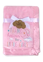 Baby Girls Thank Heaven Blanket