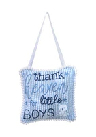 Baby Boys Thank Heaven Blanket and Plaque