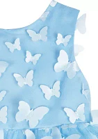 Baby Girls 3D Butterfly Dress