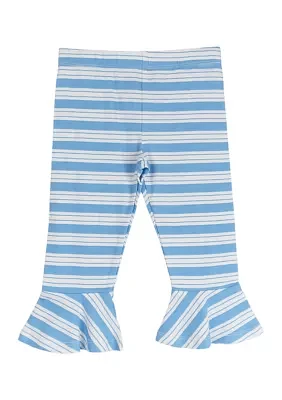 Toddler Girls Striped Knit Leggings