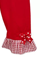 Toddler Girls Seersucker Strawberry Set